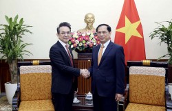 Bộ trưởng Ngoại giao Bùi Thanh Sơn tiếp Đại sứ Thái Lan chào từ biệt