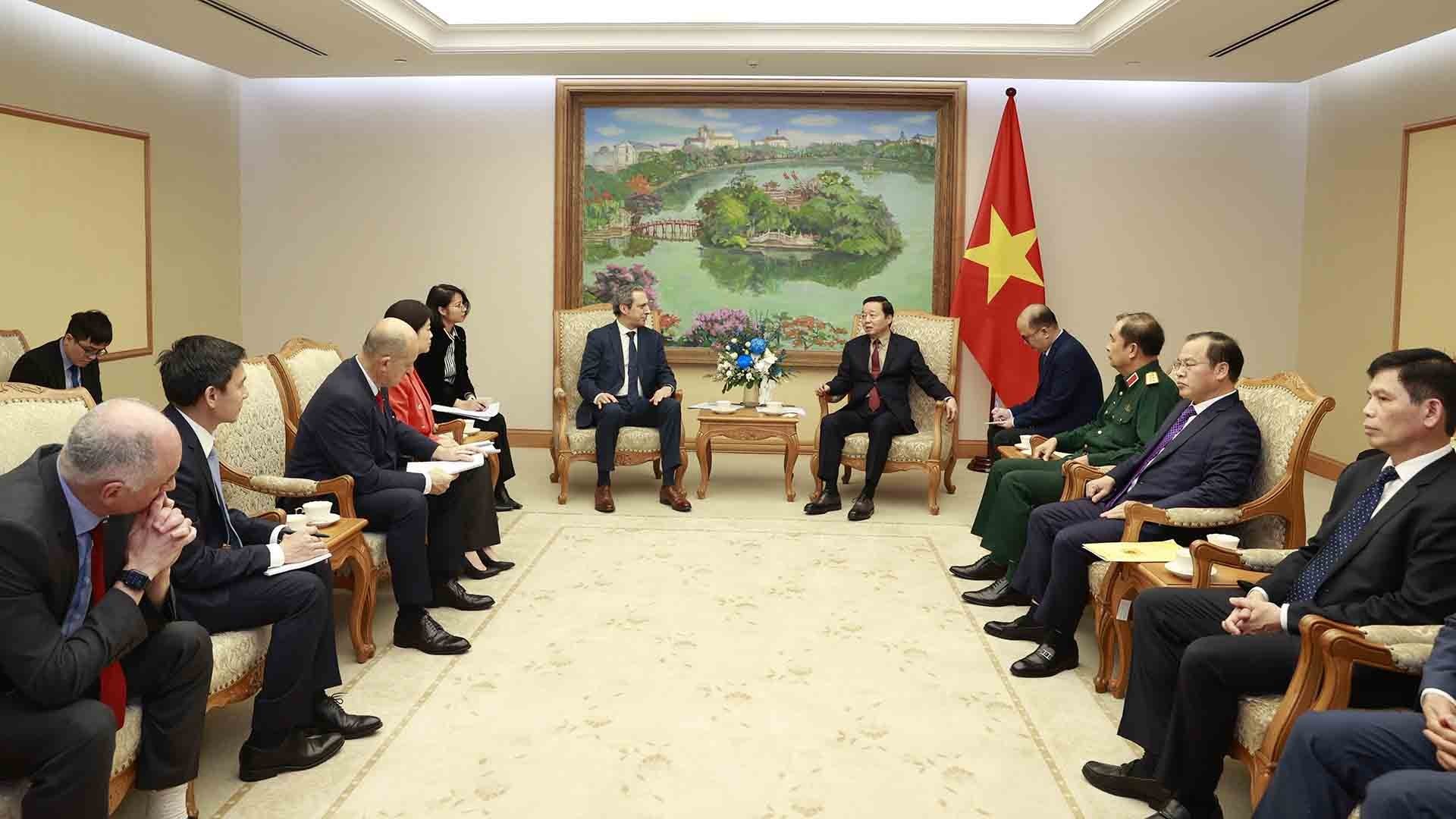 Phó Thủ tướng Trần Hồng Hà tiếp lãnh đạo Tập đoàn Airbus Helicopters toàn cầu