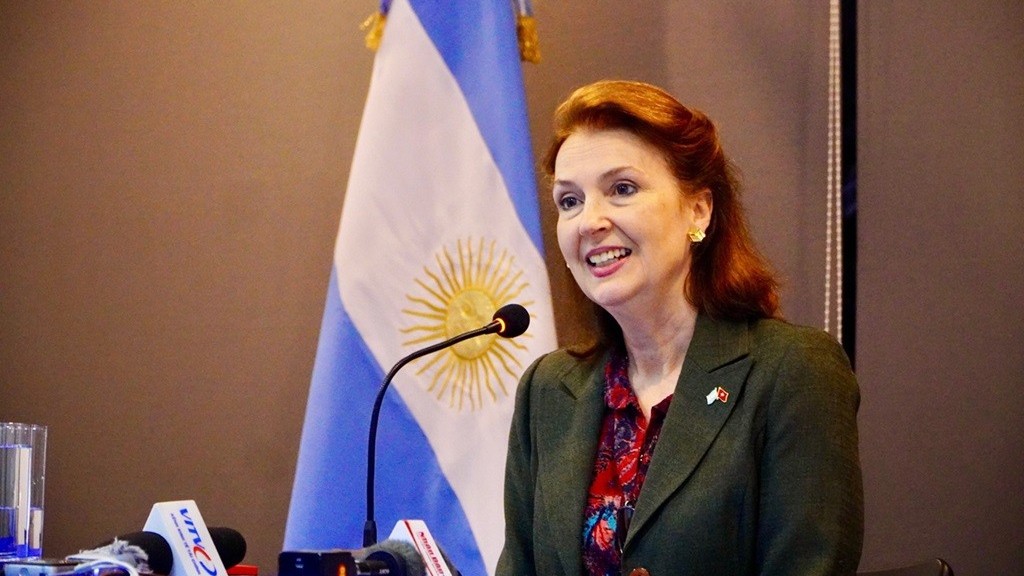 Bộ trưởng Argentina Diana Elena Mondinon: 'Việt Nam là hình mẫu phát triển của đất nước chúng tôi'