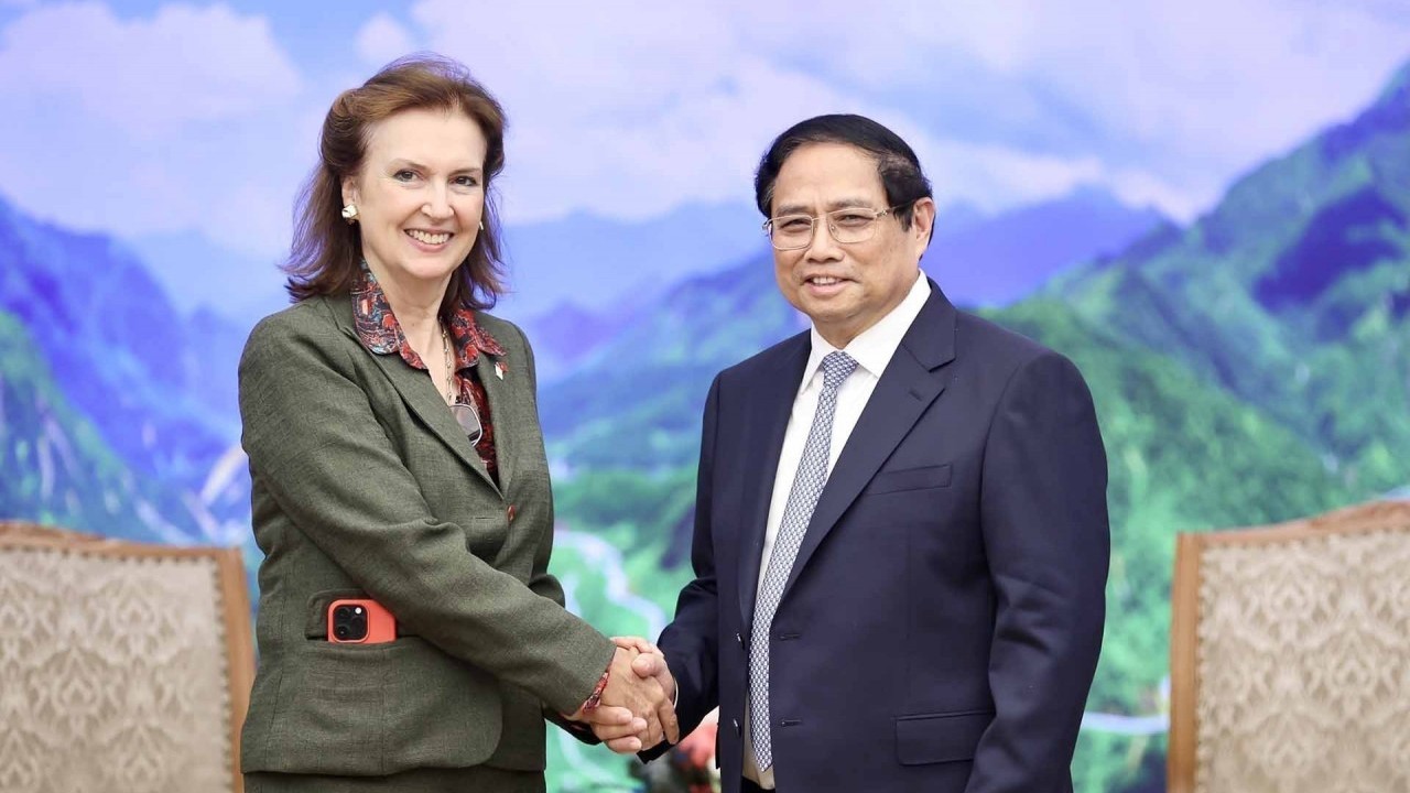 PM Pham Minh Chinh receives Argentinean Minister Diana Elena Mondino