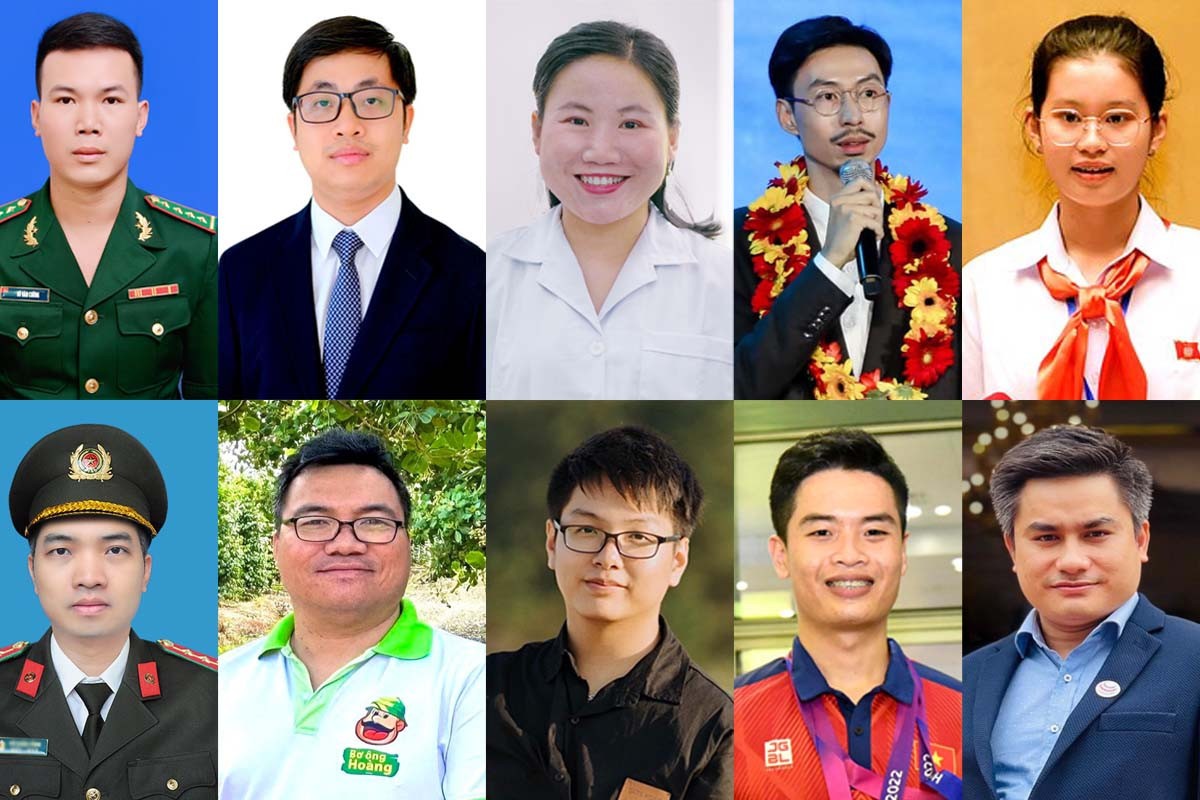 10 gương mặt trẻ Việt Nam tiêu biểu năm 2023f