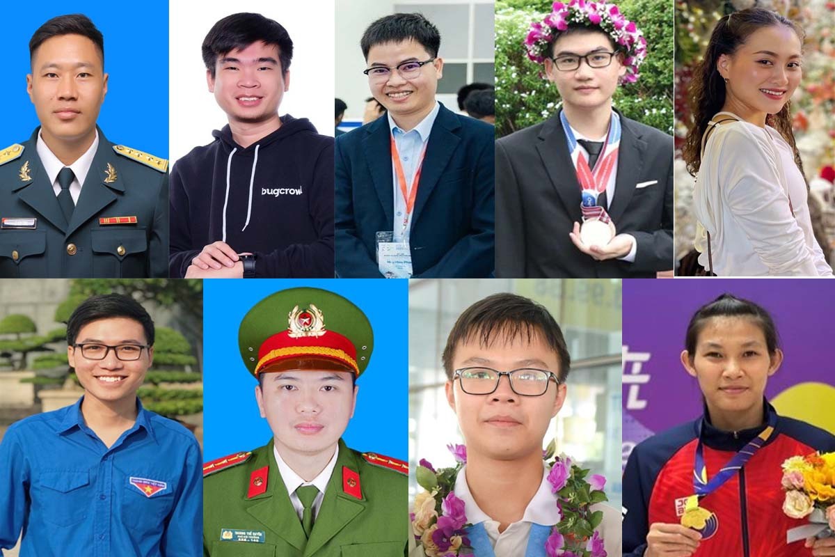 10 gương mặt trẻ Việt Nam tiêu biểu năm 2023f