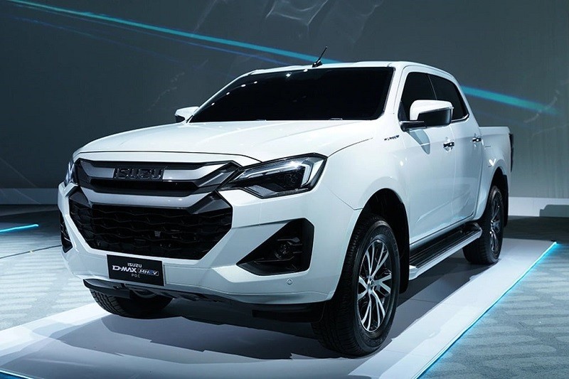 Xe bán tải Isuzu D-Max có thêm bản thuần điện và hybrid