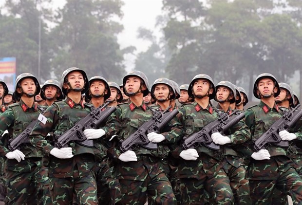 Military parade rehearsal held ahead of Dien Bien Phu Victory anniversary