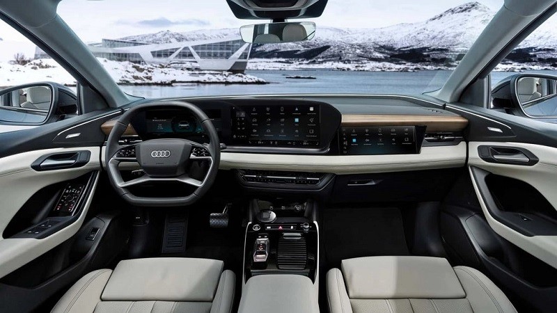 Cận cảnh bộ đôi SUV hạng sang Audi Q6 E-Tron và SQ6 E-Tron vừa ra mắt