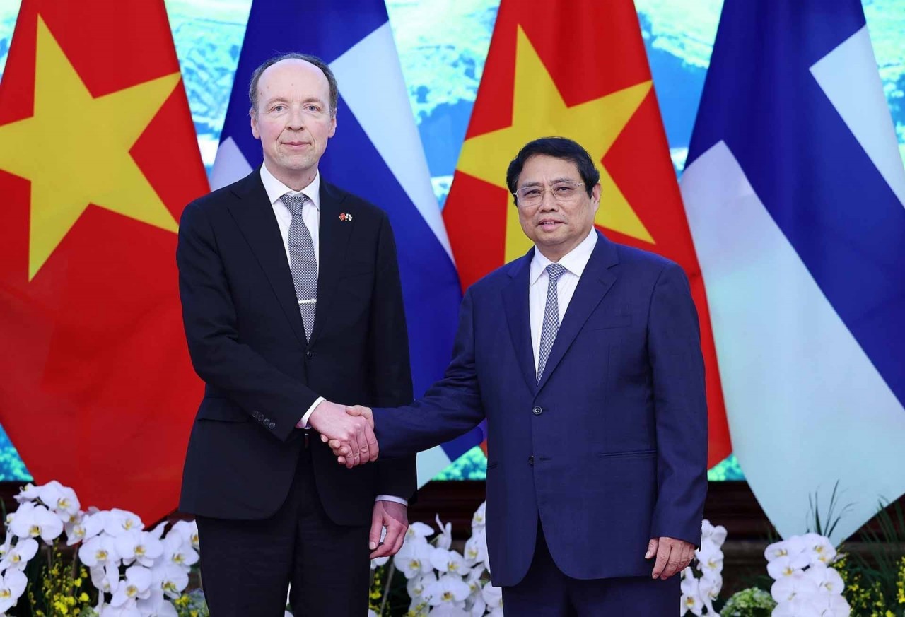 PM Pham Minh Chinh meets Speaker of Finnish Parliament