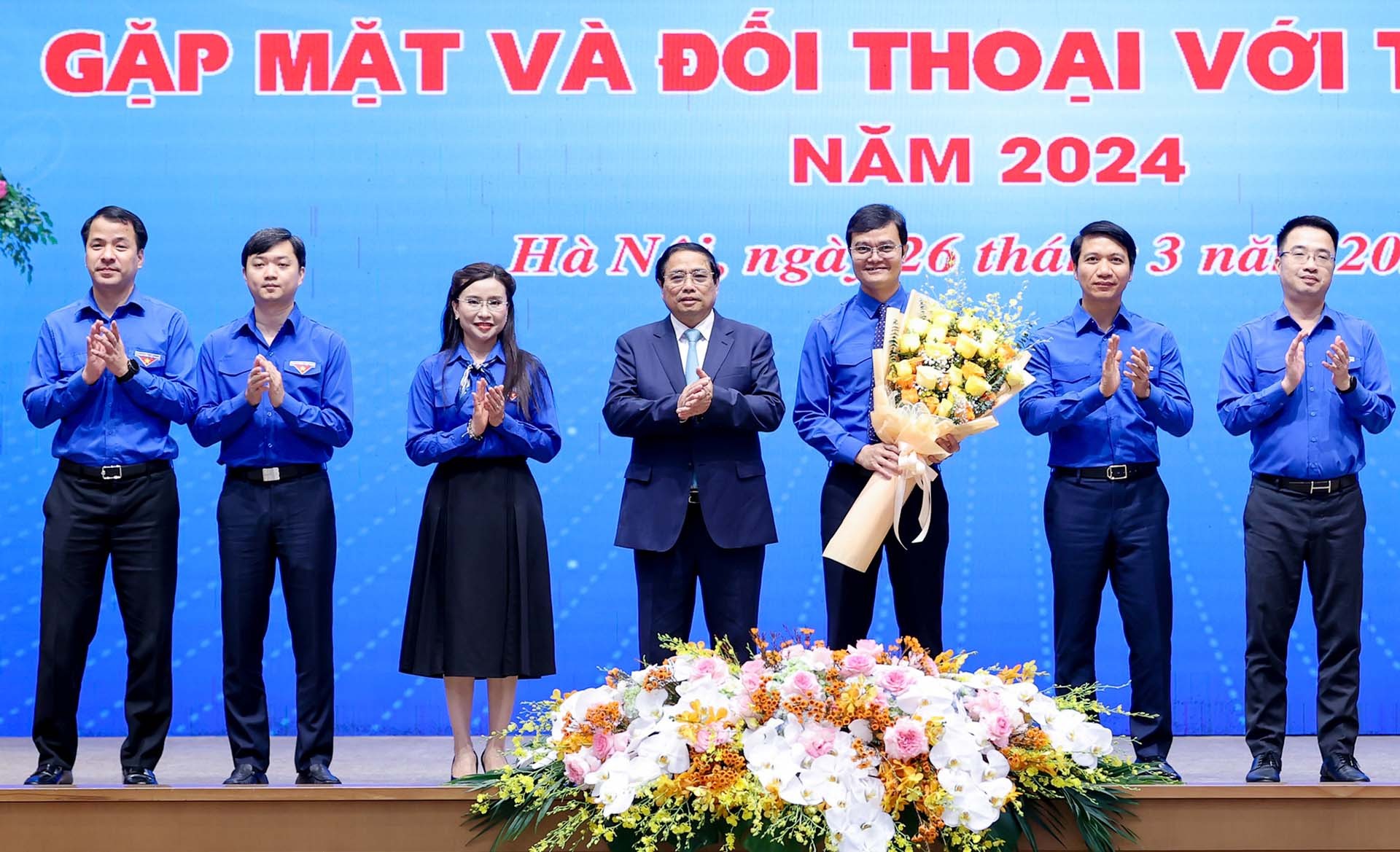 Thủ tướng Phạm Minh Chính chủ trì hội nghị gặp mặt và đối thoại với thanh niên