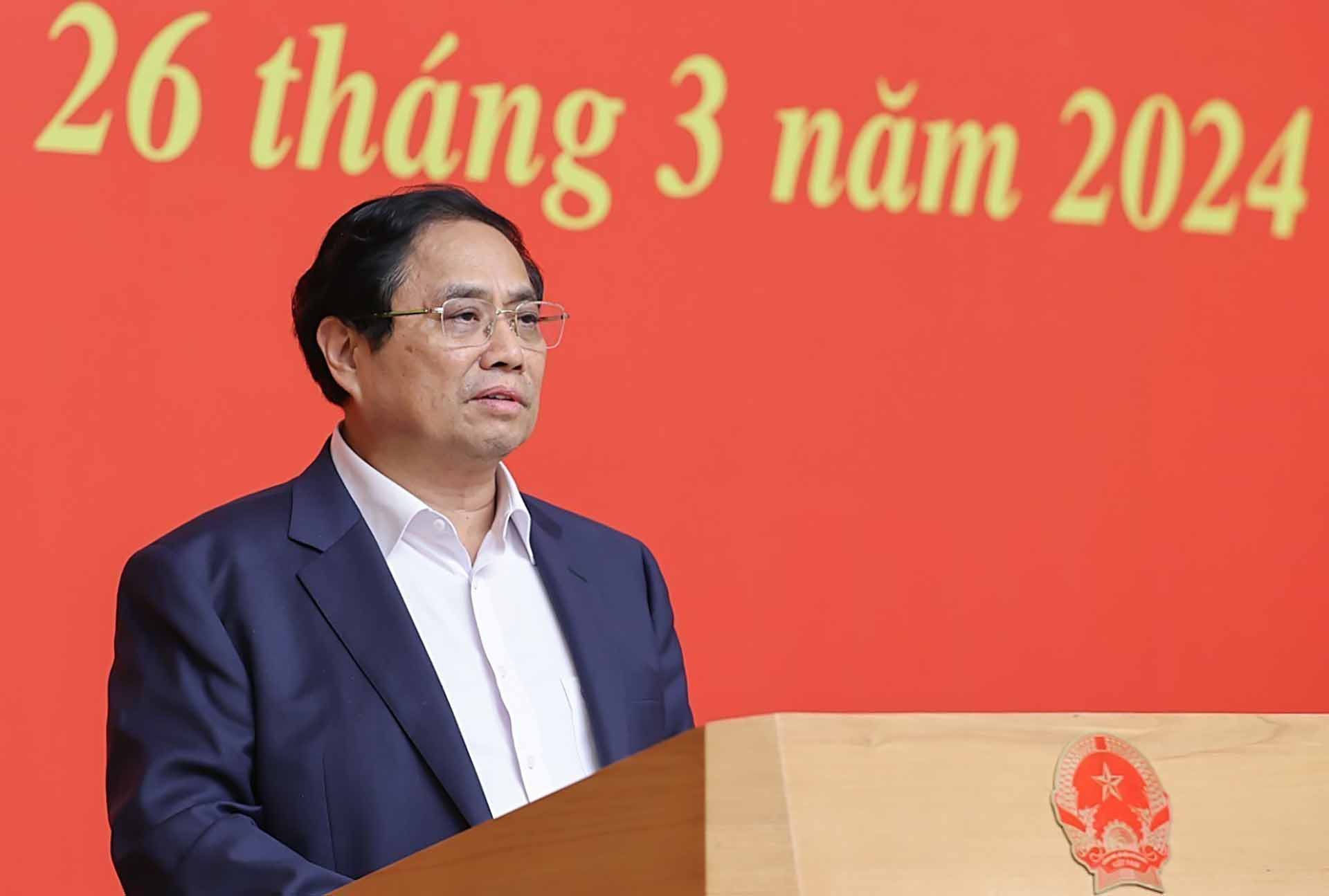 Thủ tướng chủ trì Phiên họp thứ hai Tiểu ban Kinh tế-xã hội Đại hội XIV của Đảng