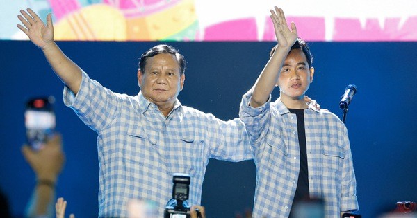 Ủy ban Bầu cử Indonesia thông báo Bộ trưởng Quốc phòng Prabowo đắc cử tổng thống và dự kiến nhậm chức vào tháng 10.