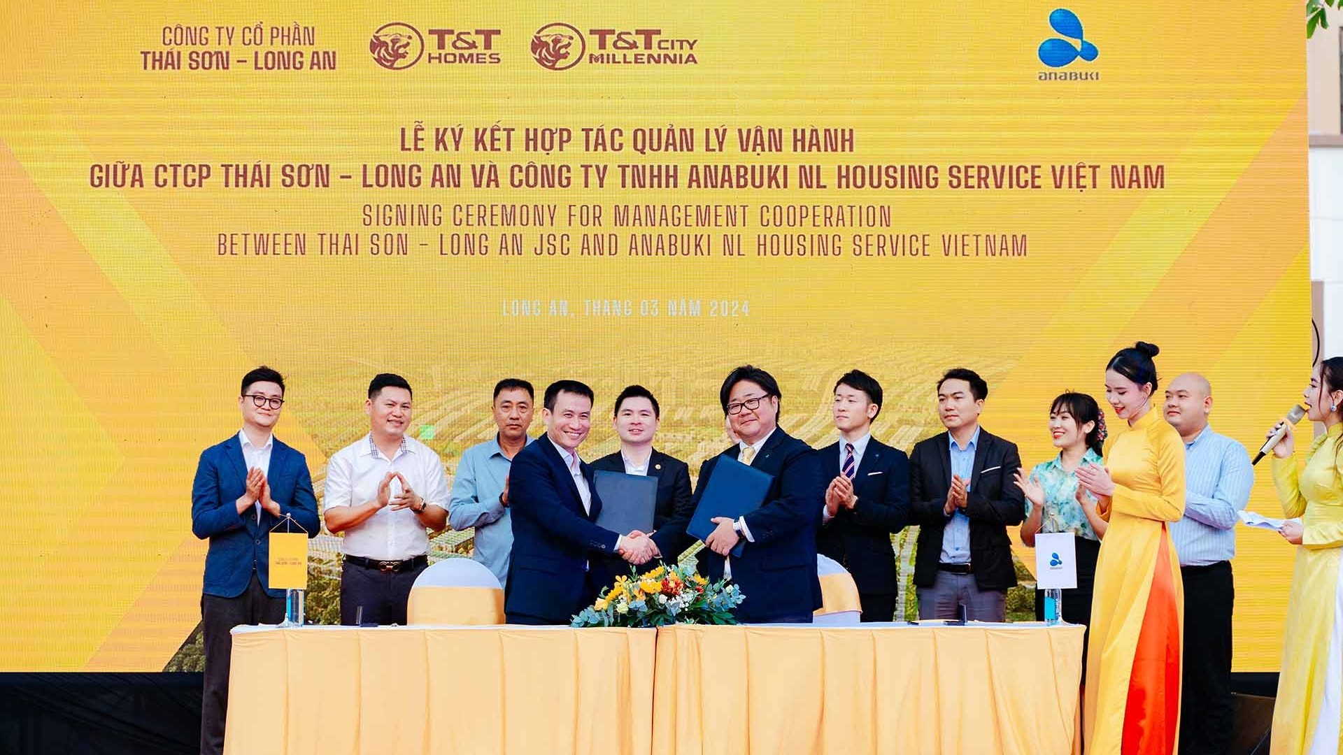 T&T Group hợp tác quản lý vận hành "chuẩn Nhật Bản" tại dự án T&T City Millenia Long An