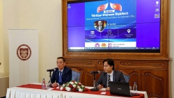 Đại sứ Đỗ Sơn Hải tham dự hội thảo về quan hệ Việt Nam-Thổ Nhĩ Kỳ tại trường ASBU