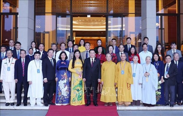 NA Chairman Vuong Dinh Hue stresses solidarity in Hanoi development