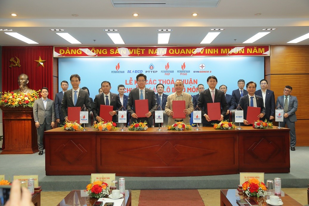 PetroVietnam và các đối tác ký kết các thỏa thuận thương mại cho chuỗi dự án khí điện Lô B – Ô Môn