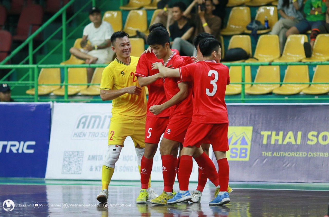 Giao hữu quốc tế futsal: Đội tuyển futsal Việt Nam hòa đội tuyển New Zealand