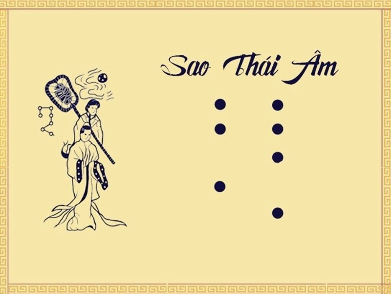 Sao Thái Âm là sao cát tinh, báo hiệu những điều tốt đẹp cho chủ tinh.