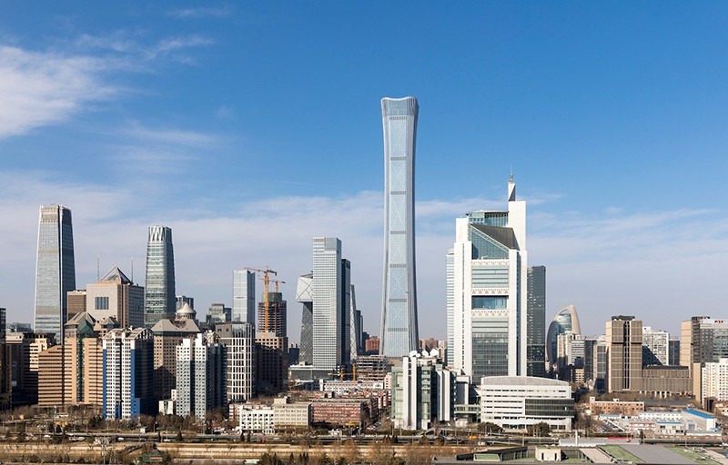 Tòa tháp China Zun là tòa nhà cao nhất Thủ đô Bắc Kinh (Trung Quốc) và là tòa nhà cao thứ 9 thế giới hiện nay.