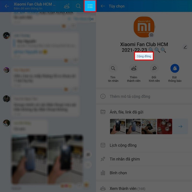 Hướng dẫn sử dụng tính năng trò chuyện cộng đồng trên Zalo