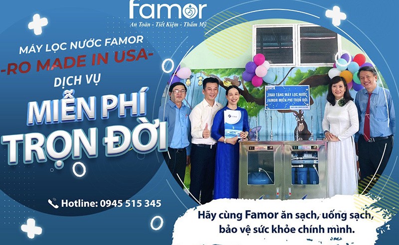 Dịch vụ miễn phí trọn đời của Famor được khách hàng đánh giá cao