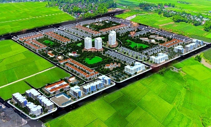 Phối cảnh Khu đô thị mới Thanh Lâm - Đại Thịnh 2. (Nguồn: HUD)
