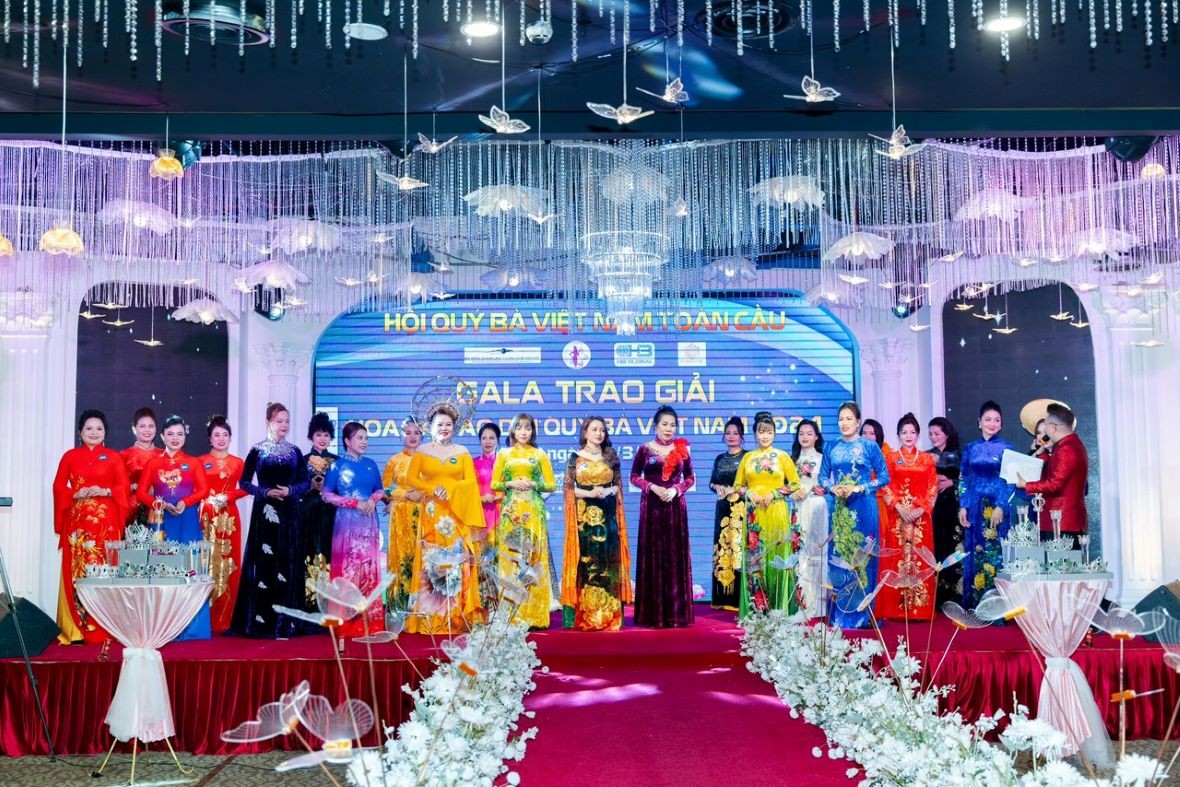 Hoa hậu Áo dài quý bà Việt Nam 2024: Quảng bá vẻ đẹp truyền thống của áo dài Việt