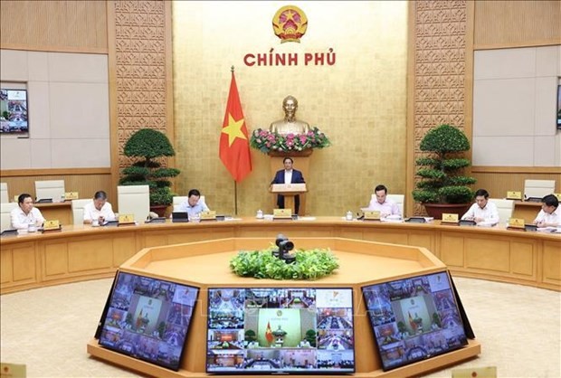 PM Pham Minh Chinh chairs Government's regular meeting to discuss socio-economic situation