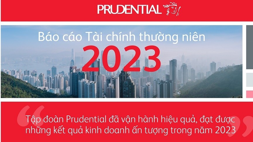 Prudential công bố Báo cáo Tài chính thường niên năm 2023