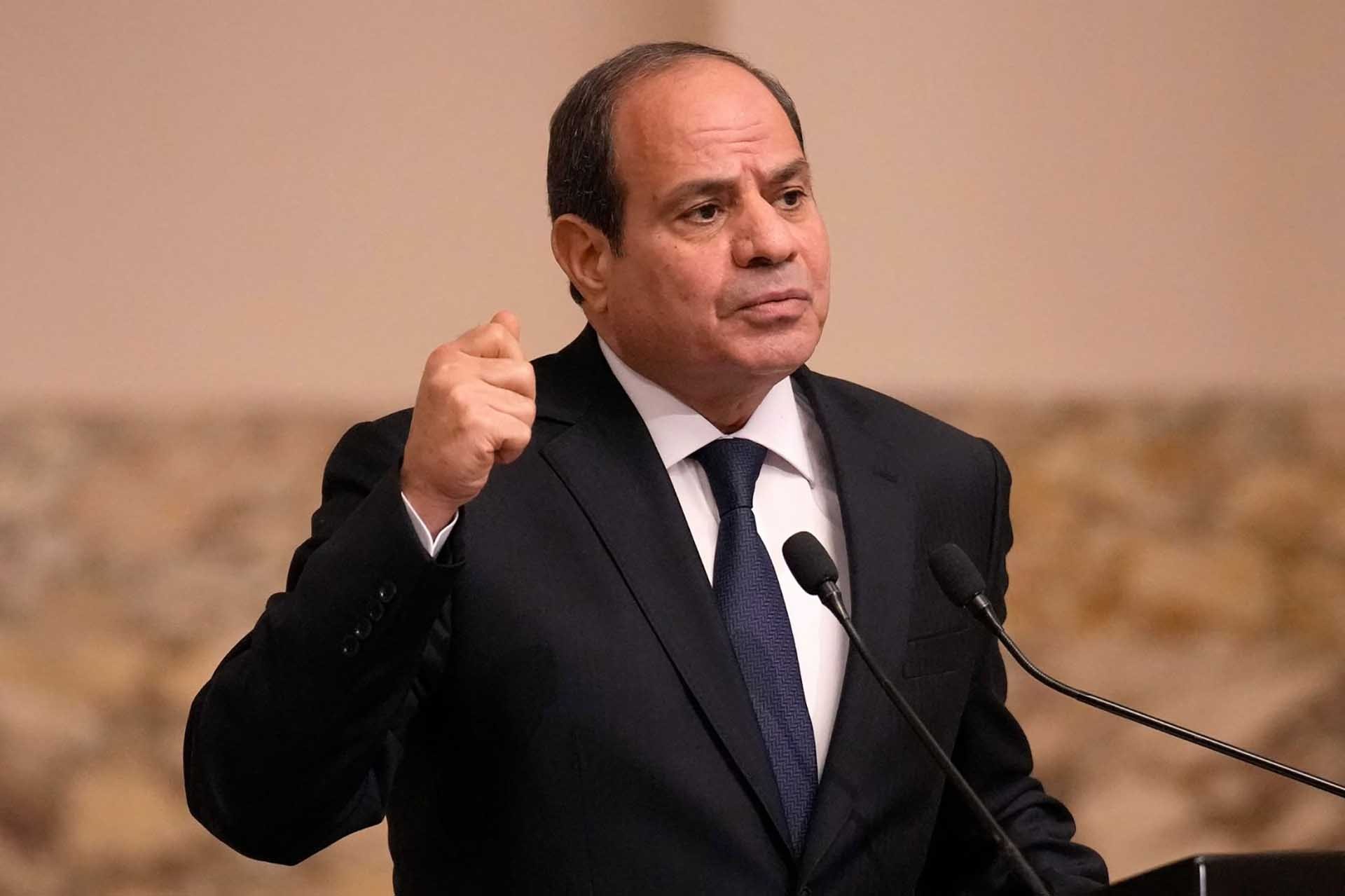 Tổng thống Ai Cập Abdel Fattah El-Sissi phải tìm lời giải cho những bài toán hóc búa trong nhiệm kỳ của mình.  Ảnh minh họa. (Nguồn: AFP)