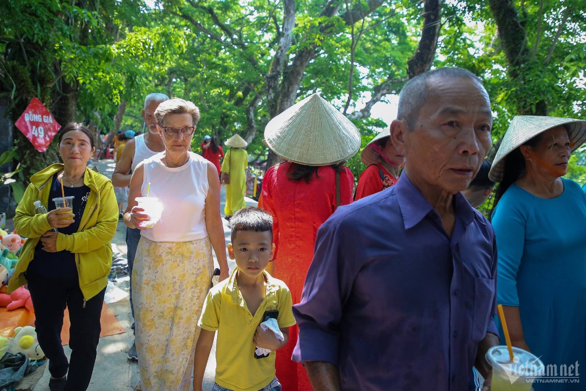 Cây sưa trăm tuổi vừa được công nhận di sản Việt Nam hút du khách đến check-in