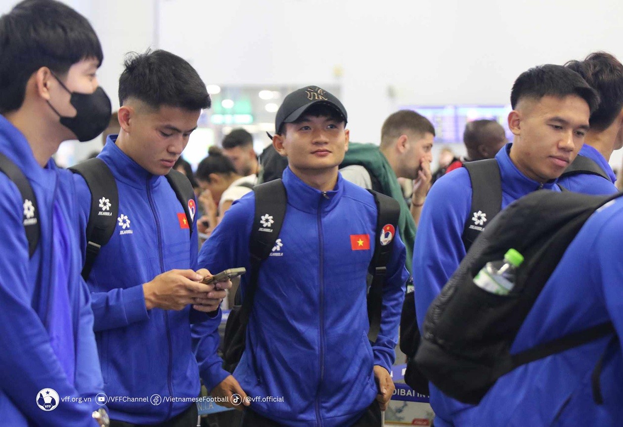 U23 Việt Nam lên đường