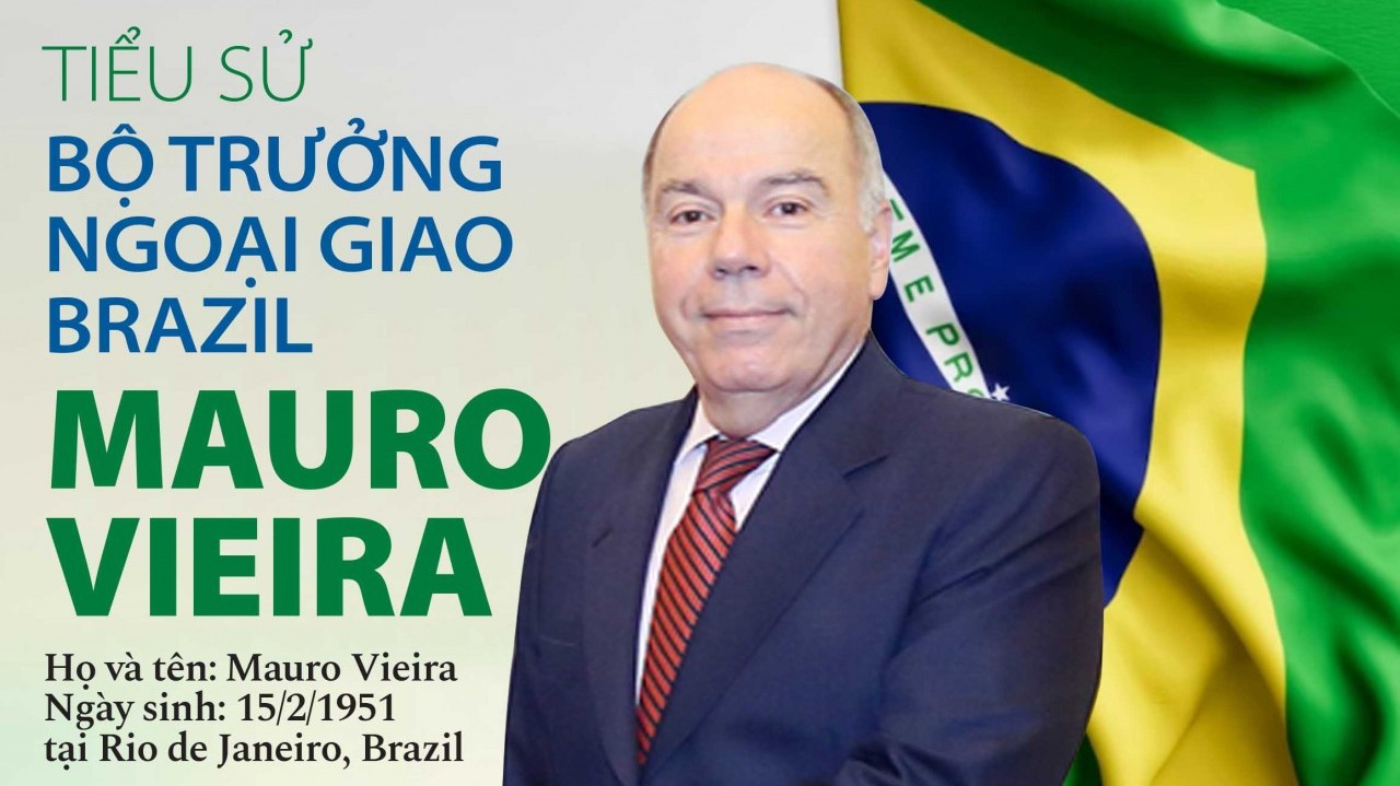 Tiểu sử Bộ trưởng Ngoại giao Brazil Mauro Vieira