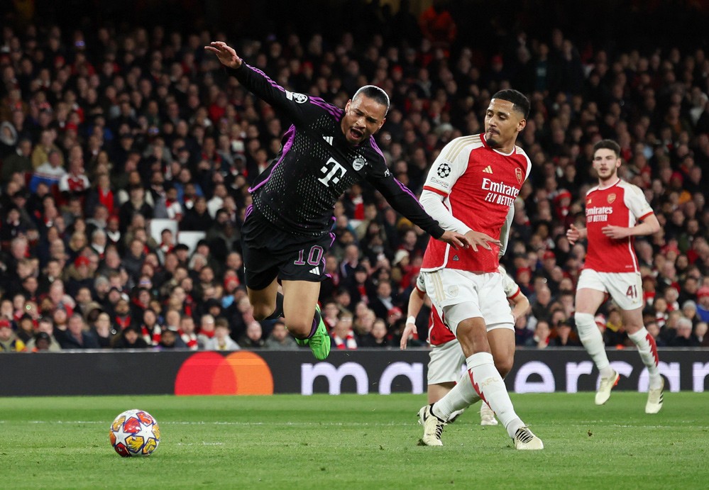 Champions League: Hình ảnh trận đấu Arsenal hòa Bayern Munich trên sân