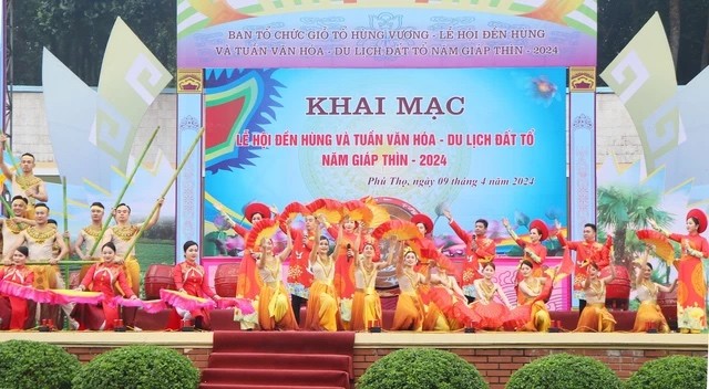 Phú Thọ chào đón du khách đến với Lễ hội Đền Hùng và Tuần Văn hóa - Du lịch đất Tổ năm 2024