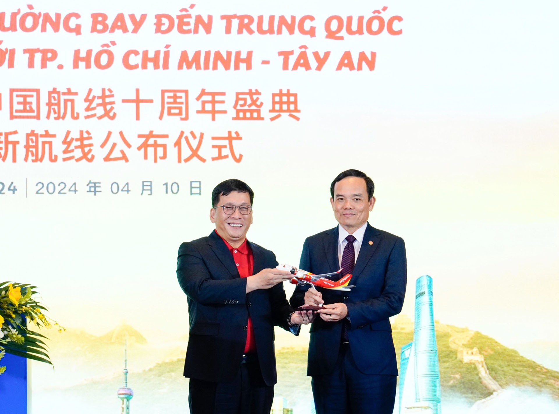 Vietjet công bố đường bay mới TP. Hồ Chí Minh-Tây An ,Trung Quốc