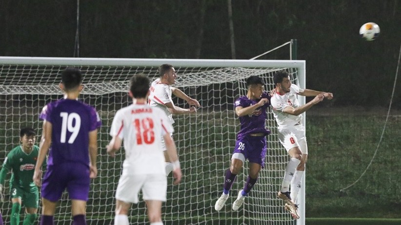 Bóng đá giao hữu: U23 Việt Nam thua U23 Jordan 3-4