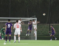 Bóng đá giao hữu: U23 Việt Nam thua U23 Jordan 3-4