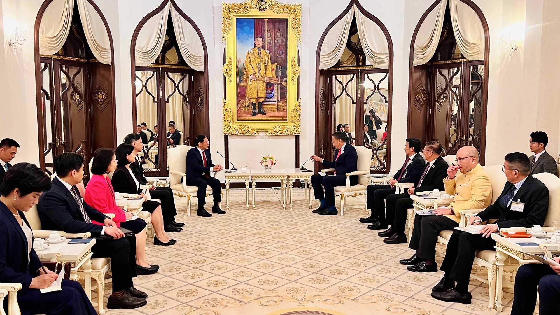 Thái Lan coi trọng thúc đẩy quan hệ hợp tác với Việt Nam trên tất cả các lĩnh vực