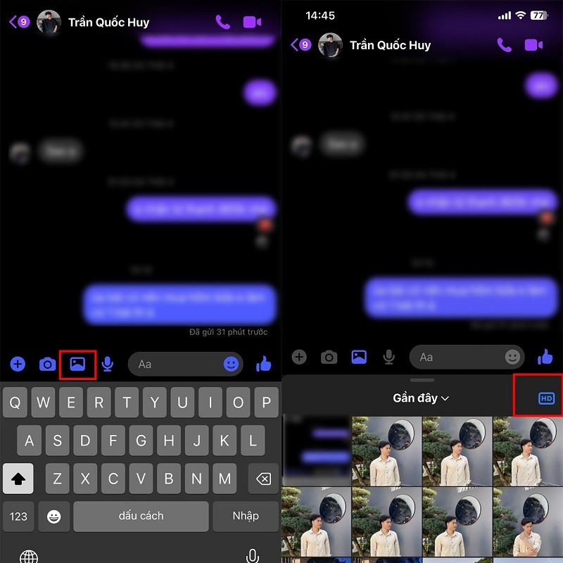 Cách gửi ảnh HD trên Messenger rõ nét như ảnh gốc cực đơn giản