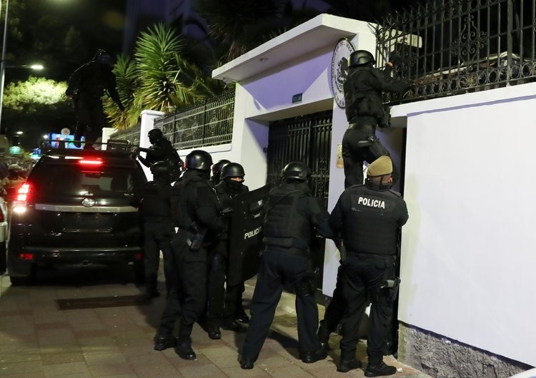 Mexico chính thức khởi kiện Ecuador lên Tòa án Công lý quốc tế. Nguồn: AP