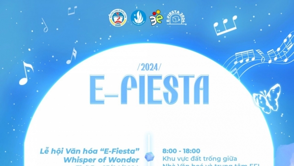Đại học Kinh tế quốc dân tổ chức Lễ hội văn hóa E-Fiesta 2024