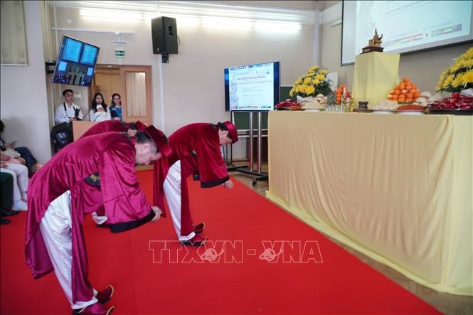 Lễ Giổ Tổ ý nghĩa của cộng đồng người Việt tại thành phố Saint Petersburg, Nga Lễ Giổ Tổ ý nghĩa của cộng đồng người Việt tại thành phố Saint Petersburg, Nga