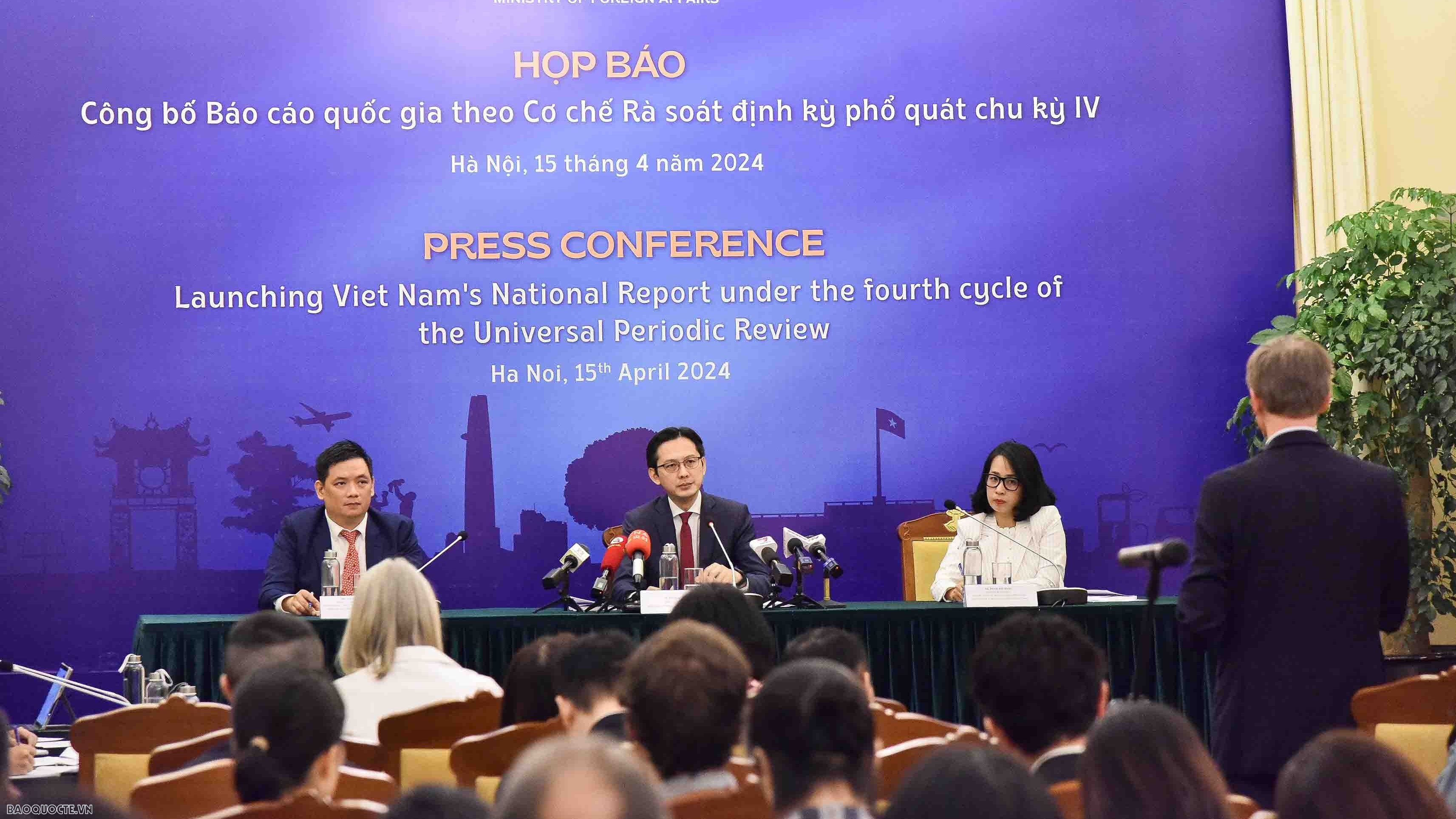Việt Nam chuẩn bị đối thoại về Báo cáo quốc gia bảo vệ và thúc đẩy quyền con người theo cơ chế UPR chu kỳ IV