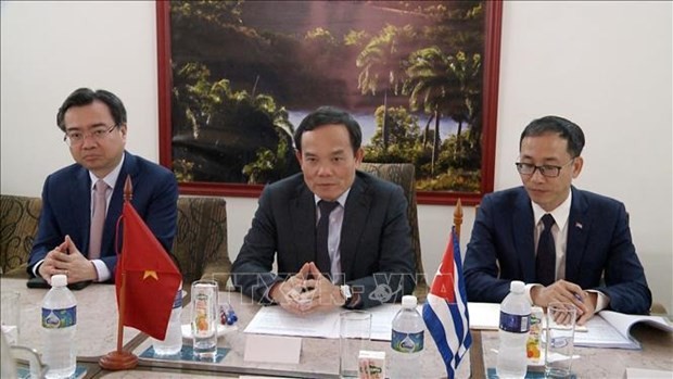 Vietnam, Cuba Deputy PMs hold talks, promoting cooperation for mutual development