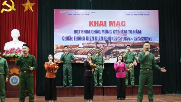 Opening ceremony of films celebrating 70th anniversary of Dien Bien Phu Victory in Bac Ninh