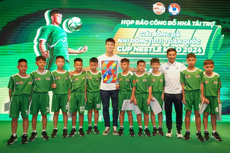 50 đội bóng nhi đồng ưu tú tranh tài tại Giải Bóng đá Nhi đồng (U11) toàn quốc