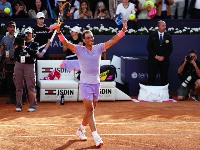 Barcelona Open 2024: Rafael Nadal thắng dễ tay vợt 21 tuổi Flavio Cobolli