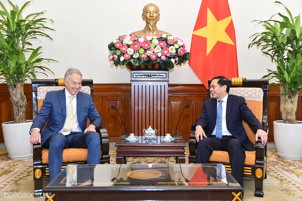 Ông Tony Blair: Việt Nam có tiềm năng rất lớn để tham gia sâu vào chuỗi giá trị toàn cầu trong lĩnh vực kinh tế số