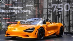 Cận cảnh siêu xe McLaren 750S Spider vừa ra mắt tại Việt Nam, giá khởi điểm 21,7 tỷ đồng