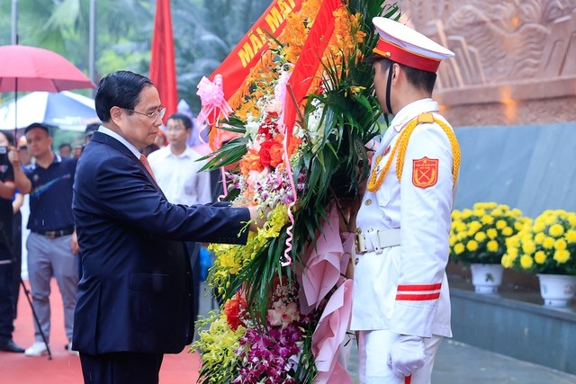 Thủ tướng Phạm Minh Chính dự lễ dâng hương ngày Giỗ Tổ Hùng Vương