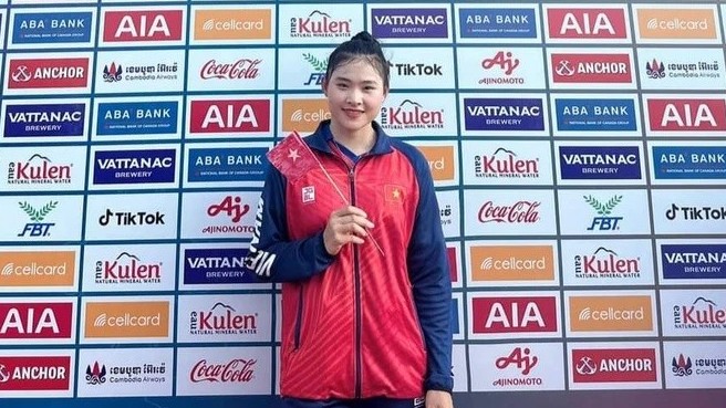 Diệp Thị Hương xuất sắc giành huy chương vàng giải Canoe vô địch châu Á 2024