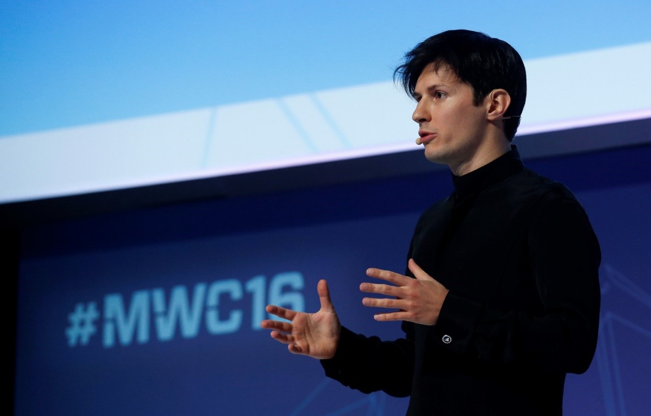 Người sáng lập và Giám đốc điều hành của ứng dụng Telegram Pavel Durov. (Nguồn: Reuters)